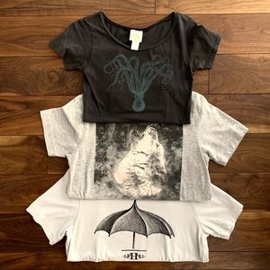 Super Maggie/Art Class/Canvas+Bella tees - S/M
